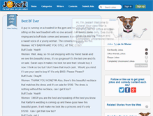 Tablet Screenshot of jokerz.com